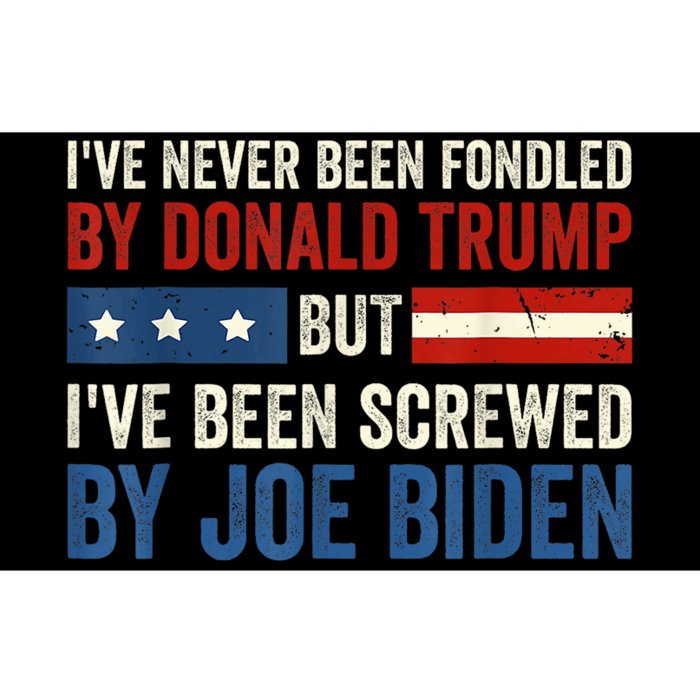 IVe Never Been Fondled By Donald Trump But Joe Biden Bumper Sticker