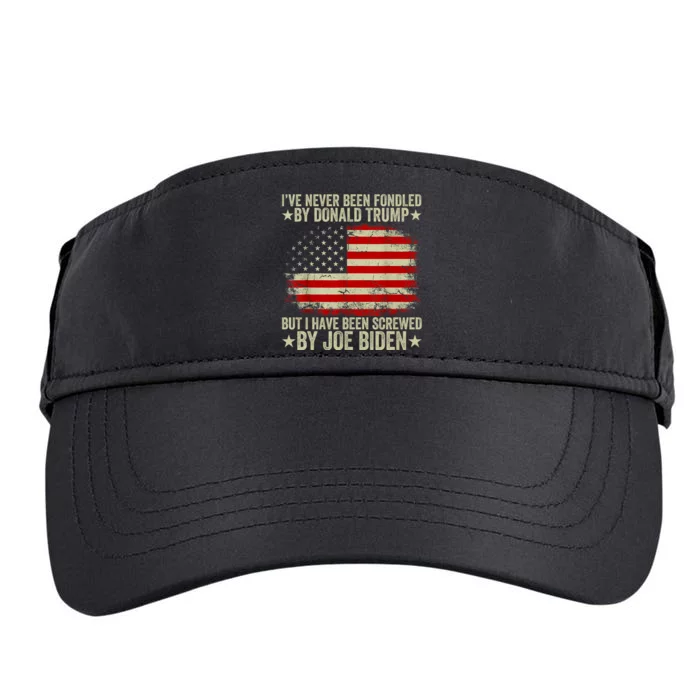 I’Ve Never Been Fondled By Donald Trump But Screwed By Biden Adult Drive Performance Visor