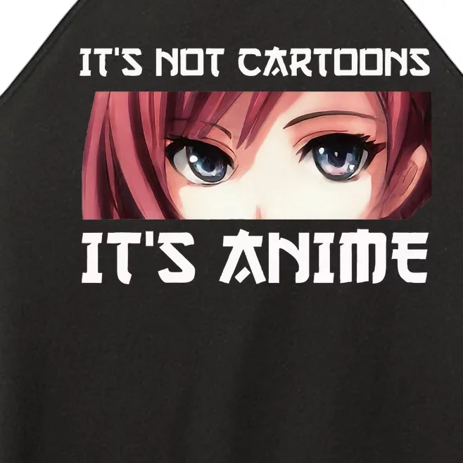 ItS Not Cartoons ItS Anime Women’s Perfect Tri Rocker Tank