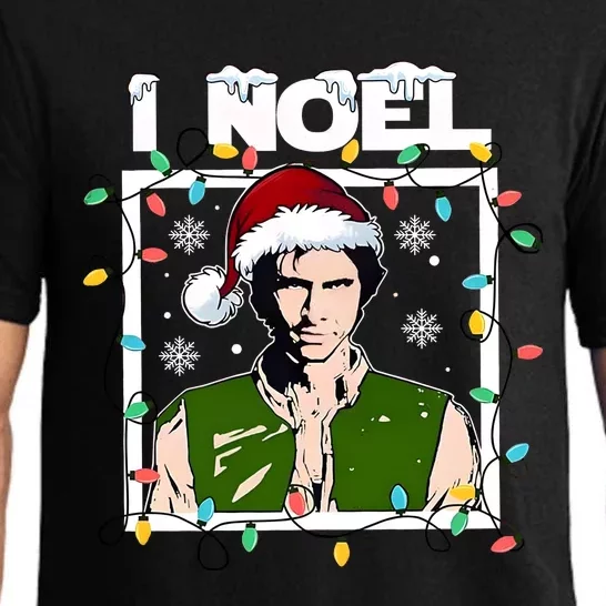 I Noel Christmas Han Solo Couple Matching With Her Cute Holiday Pajama Set