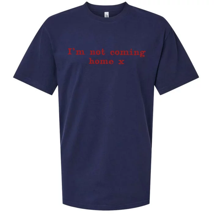 I’M Not Coming Home X Euro Sueded Cloud Jersey T-Shirt