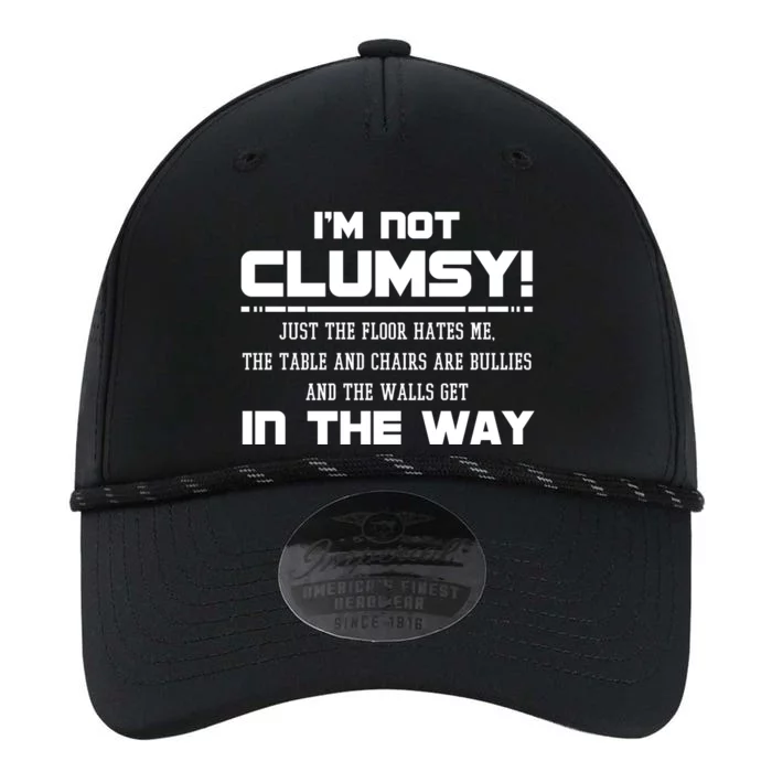 Im Not Clumsy Just The Floor Hates Me Humor Performance The Dyno Cap