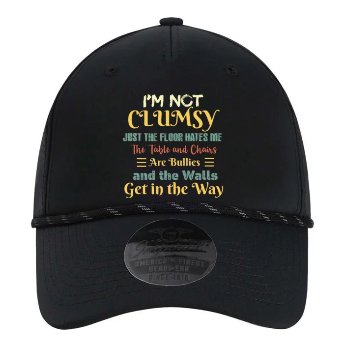 I'm Not Clumsy Sayings Sarcastic Funny Vintage Gifts Performance The Dyno Cap