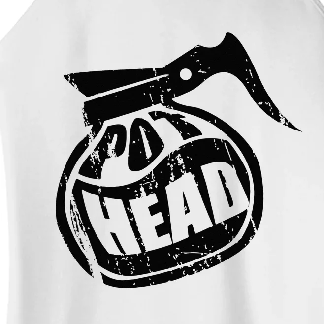 I Need Coffee Pot Head Design For Coffee Lovers Women’s Perfect Tri Rocker Tank