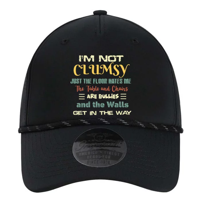 Im Not Clumsy Funny Sayings Sarcastic Performance The Dyno Cap