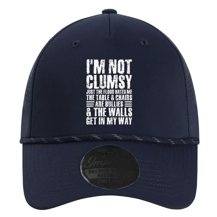 I'm Not Clumsy Sarcastic Sayings Adult Teen Tween Funny Performance The Dyno Cap