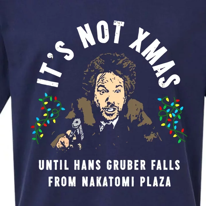 It's Not Christmas Until You See Hans Gruber Sueded Cloud Jersey T-Shirt