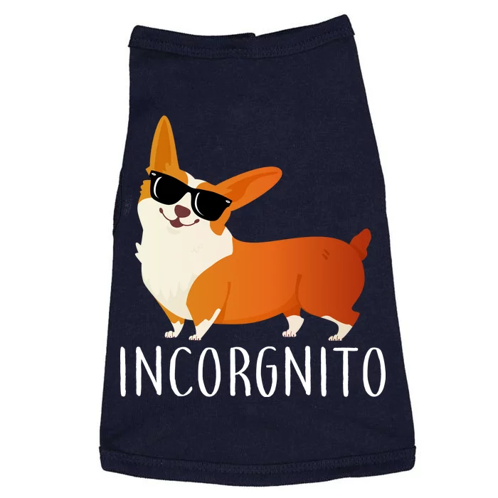 Incorgnito Corgi Dog Doggie Tank