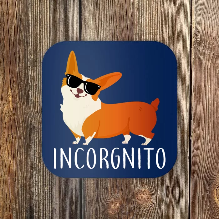 Incorgnito Corgi Dog Coaster