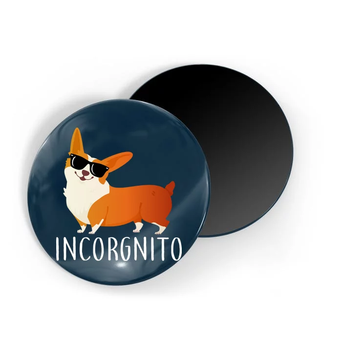 Incorgnito Corgi Dog Magnet