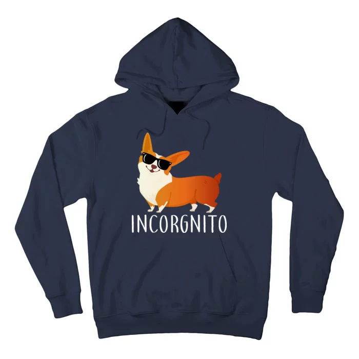 Incorgnito Corgi Dog Tall Hoodie