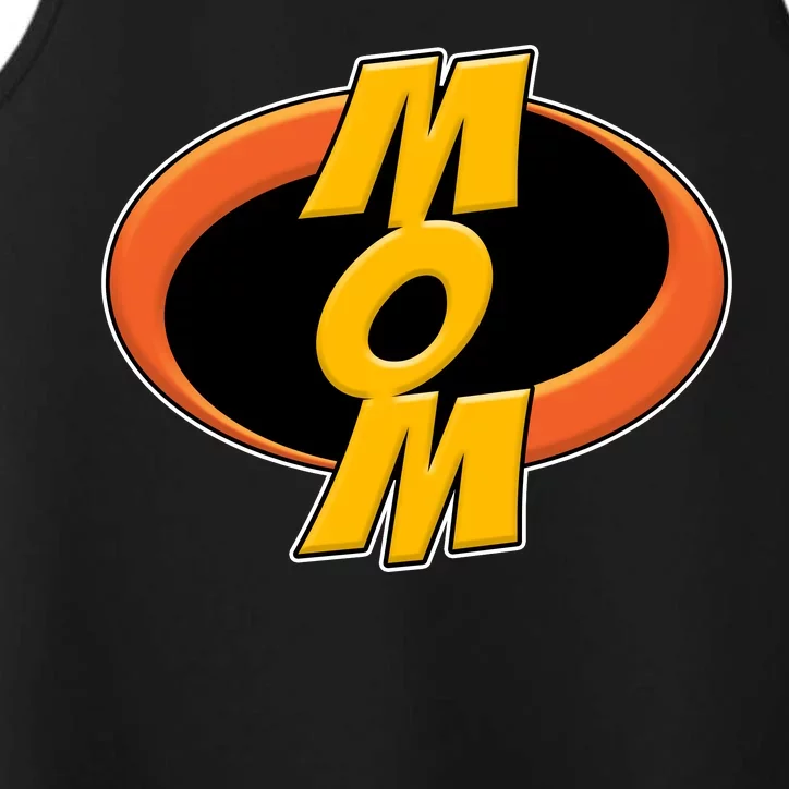 Incredible Mom Family Superhero Performance Tank