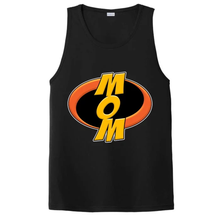 Incredible Mom Family Superhero Performance Tank