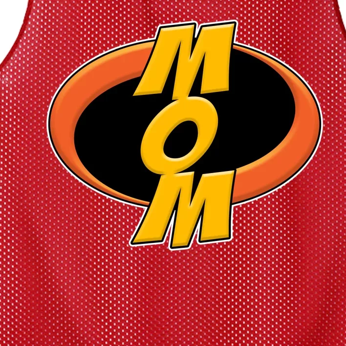 Incredible Mom Family Superhero Mesh Reversible Basketball Jersey Tank