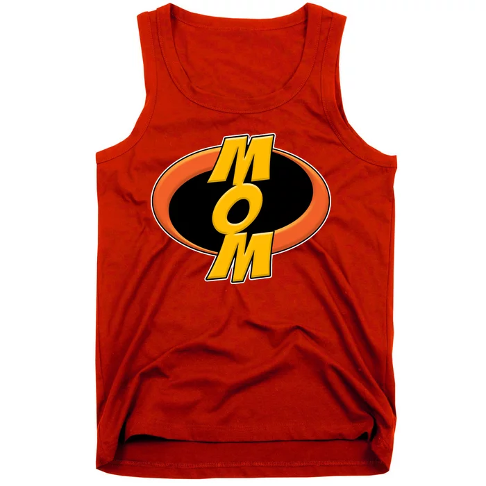 Incredible Mom Family Superhero Tank Top