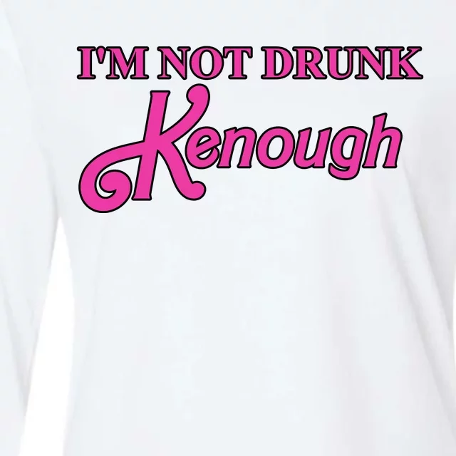 Im Not Drunk Kenough Funny Ken Womens Cotton Relaxed Long Sleeve T-Shirt