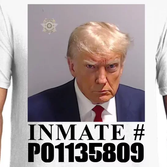 Inmate Number Donald Trump Mugshot Pajama Set