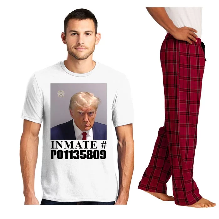 Inmate Number Donald Trump Mugshot Pajama Set