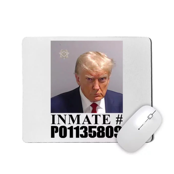 Inmate Number Donald Trump Mugshot Mousepad