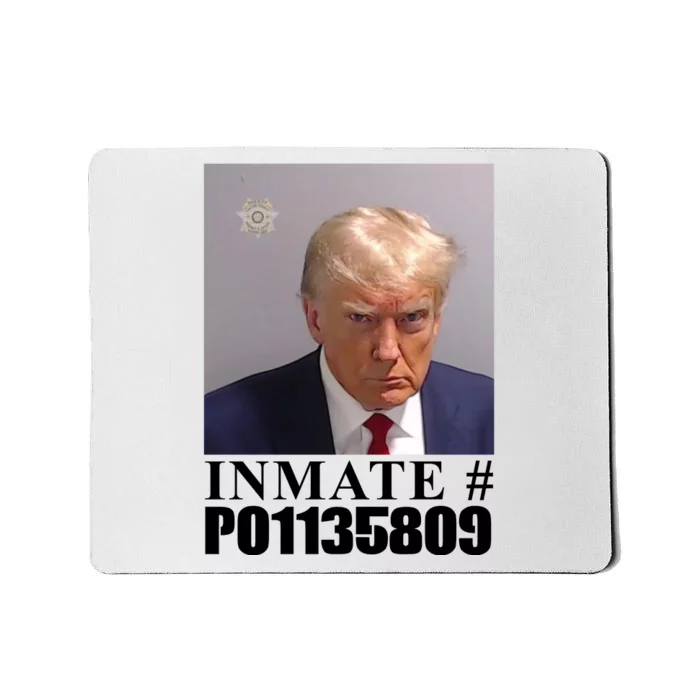 Inmate Number Donald Trump Mugshot Mousepad