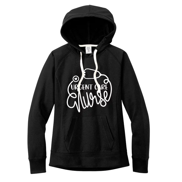 Icu Nursing Departt Registered Nurse Urgent Care Nurse Funny Gift Women's Fleece Hoodie