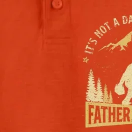 Its Not Dad Bod Its Father Figure Fathers Day Beer Bigfoot Dry Zone Grid Performance Polo