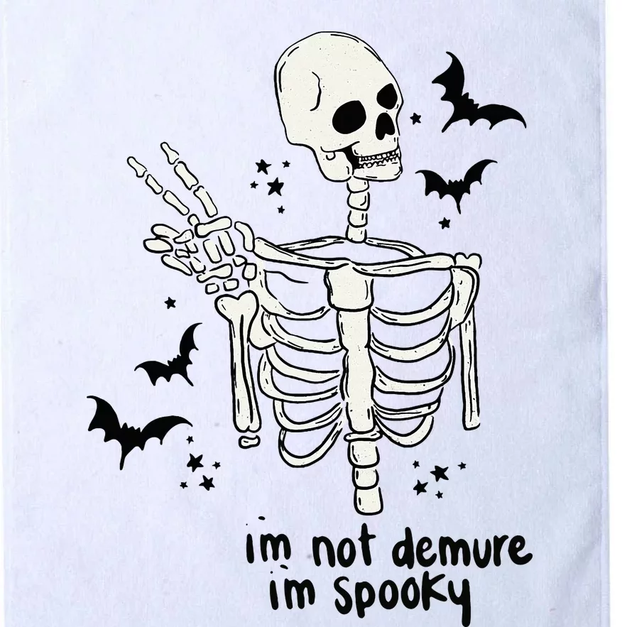 IM Not Demure IM Spooky Platinum Collection Golf Towel