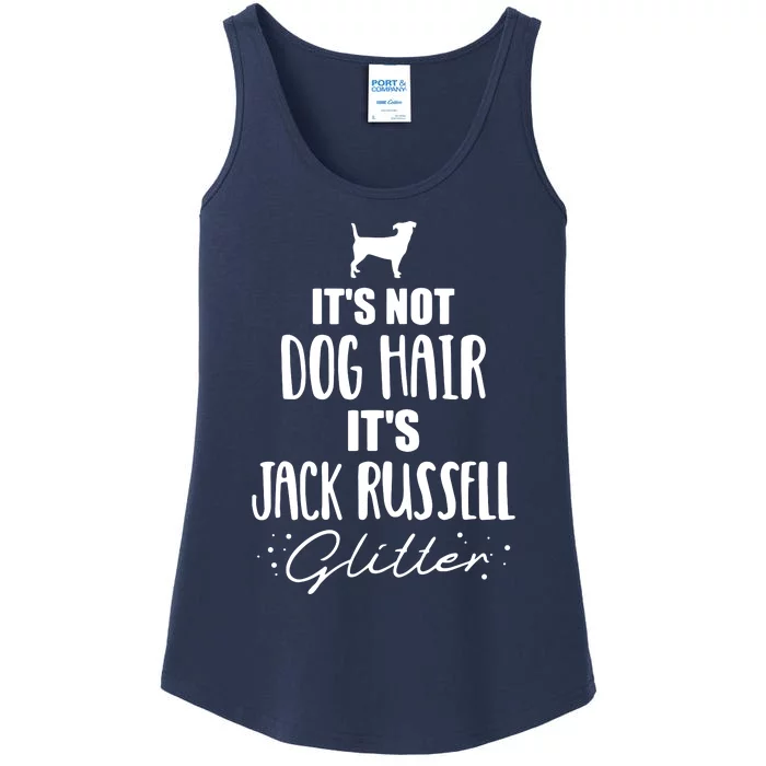 Its Not Dog Hair Its Jack Russell Ladies Essential Tank