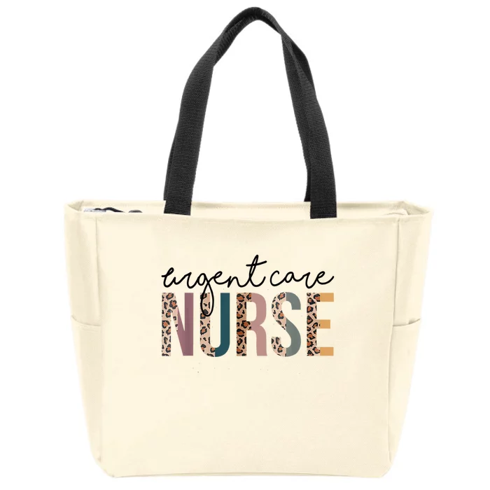 Icu Nursing Departt Registered Nurse Urgent Care Nurse Cool Gift Zip Tote Bag