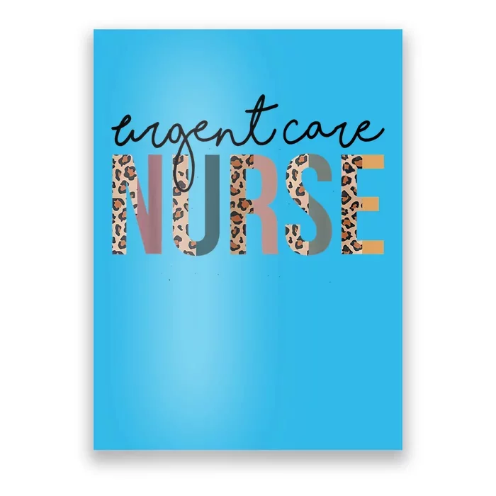 Icu Nursing Departt Registered Nurse Urgent Care Nurse Cool Gift Poster