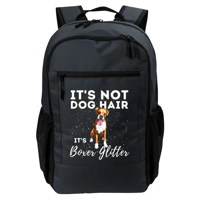 Its Not Dog Hair Its Boxer German Boxer Dog Owner Daily Commute Backpack