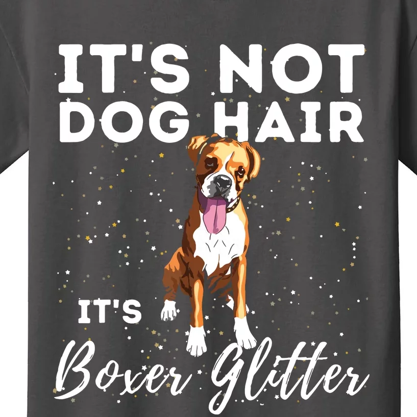 Its Not Dog Hair Its Boxer German Boxer Dog Owner Kids T-Shirt