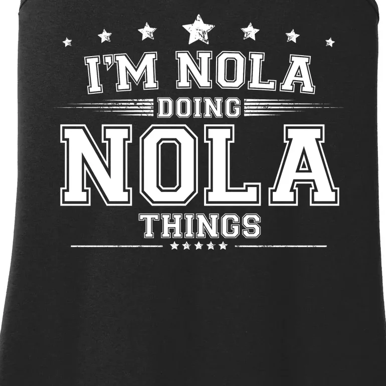 Im Nola Doing Nola Things Ladies Essential Tank