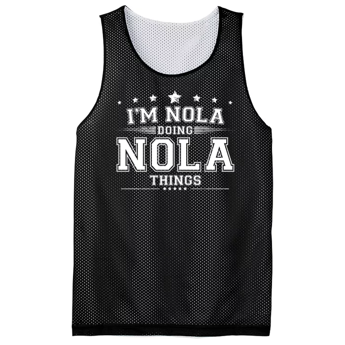 Im Nola Doing Nola Things Mesh Reversible Basketball Jersey Tank