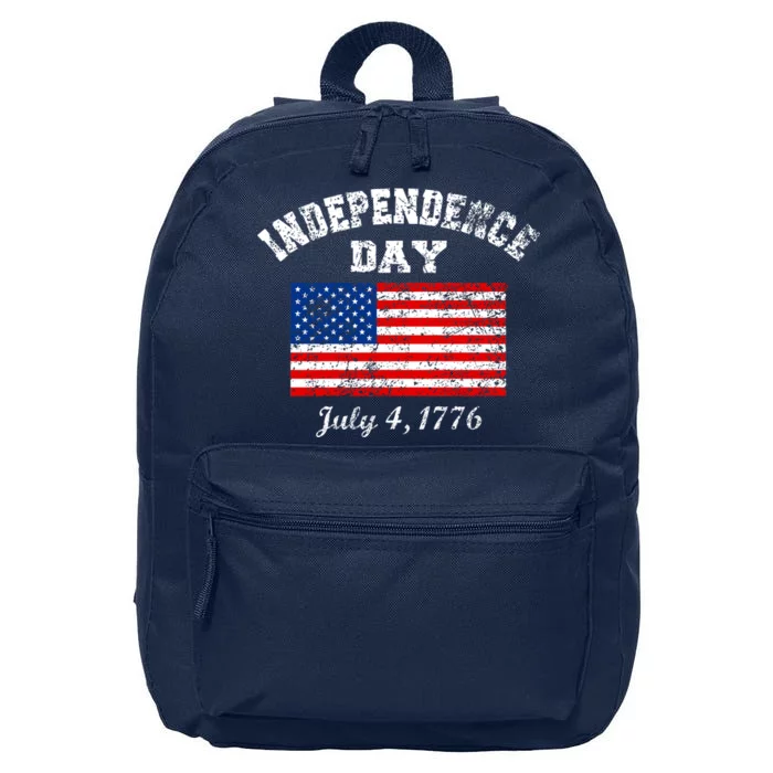 Independence Day July 4 1776 Vintage 16 in Basic Backpack