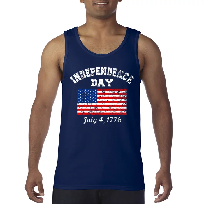 Independence Day July 4 1776 Vintage Tank Top