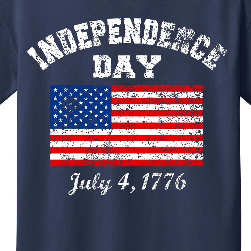 Independence Day July 4 1776 Vintage Kids T-Shirt