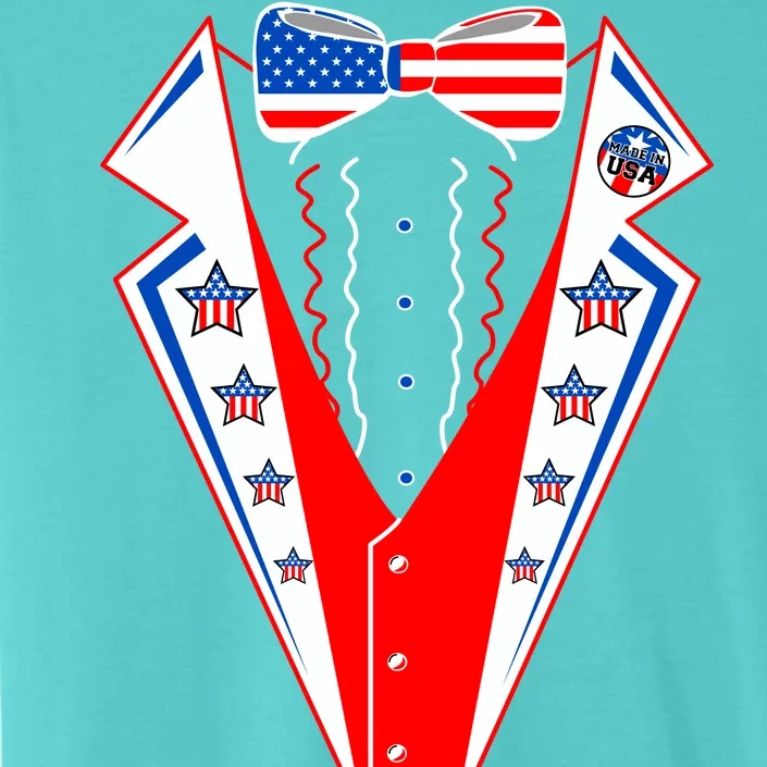 Independence Day USA Tuxedo Tux ChromaSoft Performance T-Shirt