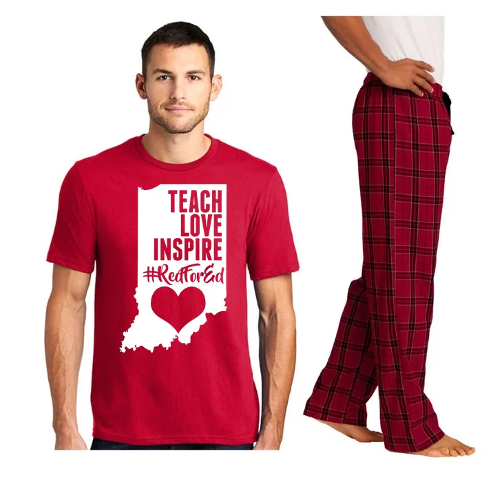 Indiana #Red For Ed Pajama Set