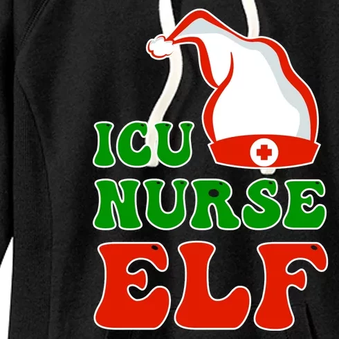 ICU Nurse Elf Women's Fleece Hoodie