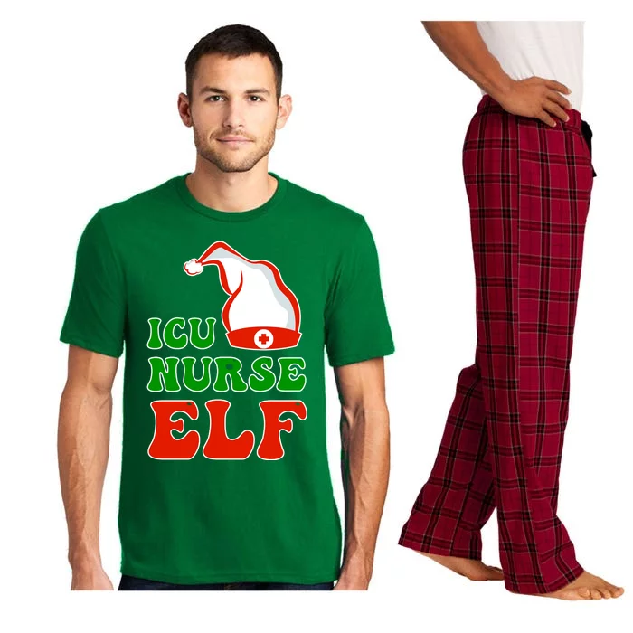 ICU Nurse Elf Pajama Set