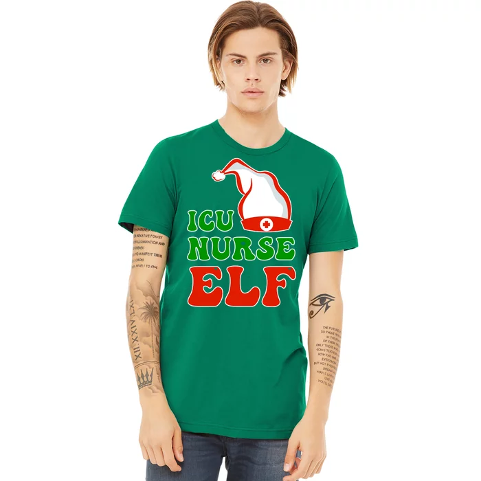 ICU Nurse Elf Premium T-Shirt