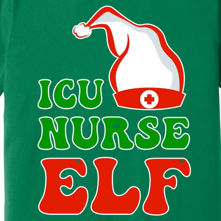 ICU Nurse Elf Premium T-Shirt