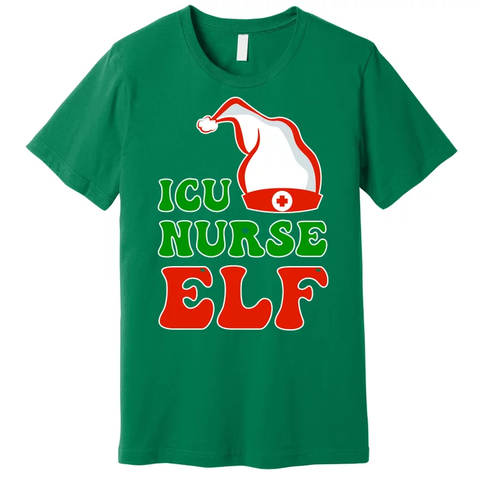 ICU Nurse Elf Premium T-Shirt