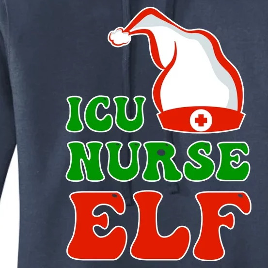 ICU Nurse Elf Women's Pullover Hoodie