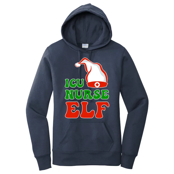 ICU Nurse Elf Women's Pullover Hoodie