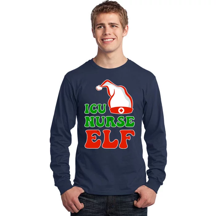 ICU Nurse Elf Tall Long Sleeve T-Shirt