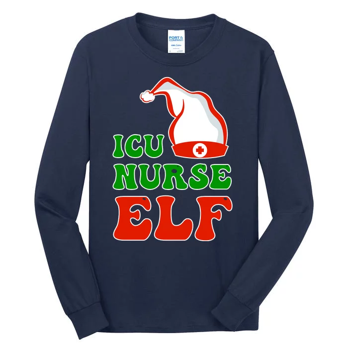 ICU Nurse Elf Tall Long Sleeve T-Shirt