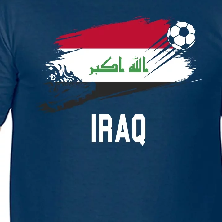 Iraq National Football Soccer Team Flag Comfort Colors T-Shirt