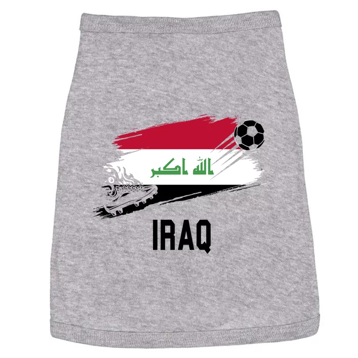 Iraq National Football Soccer Team Flag Doggie Tank